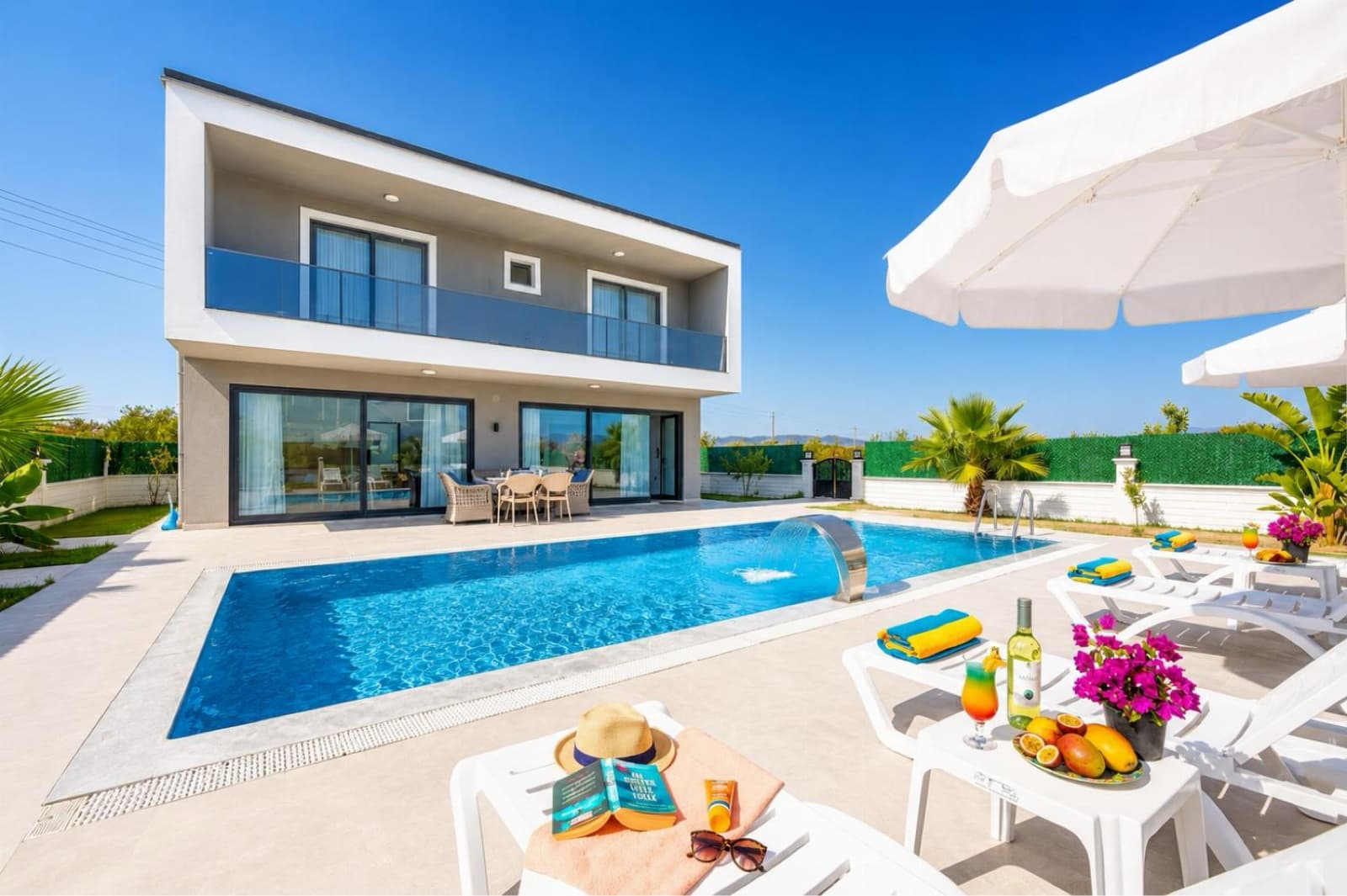 Dalyan da Doğa Manzaralı 8 Kişilik Villa - 1