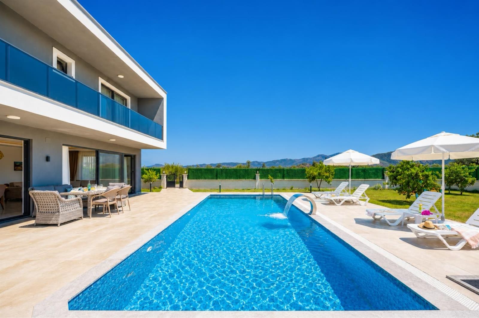 Dalyan da Doğa Manzaralı 8 Kişilik Villa - 3